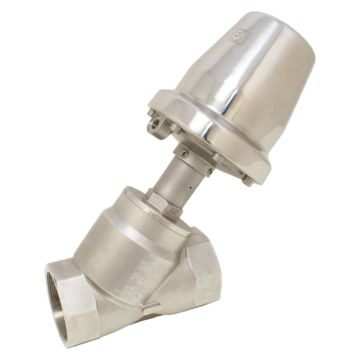 Pressure actuated valve, G21 / 2 ", SK125 Aluminum, to stainless steel / PTFE, calm with medium