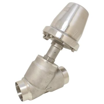 Pressure actuated valve, DN50, SK125 Aluminum., to stainless steel / PTFE, calm with medium