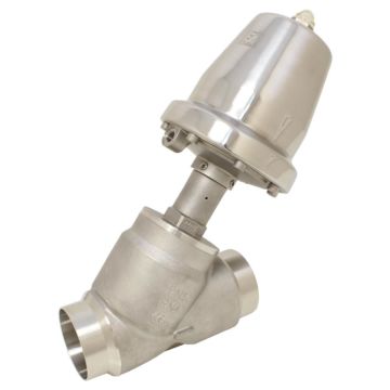 Pressure actuated valve, DN65, SK125-stainless ste, to stainless steel / PTFE, calm with medium