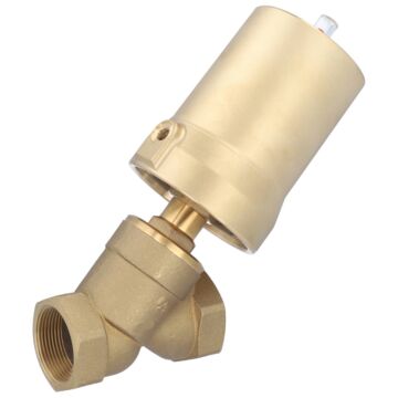 Pressure actuated valve, G11 / 2 ", SK80-brass, OS, brass / PTFE NBR, acting against medium