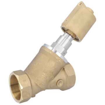 Druckgesteuertes Ventil, G21/2", SK63-Ms. Ms/PTFE-NBR, Ruhe auf, gegen Medium