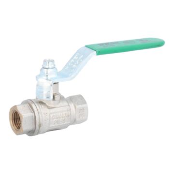 Ball valve 1/4 ", DIN-DVGW W570, PN50, brass / PTFE, for drinking water according to EN13