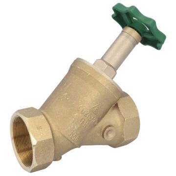 Angle Seat Valve 2.21 ", PN16, brass / NBR-EPDM