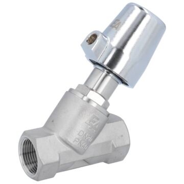 Druckgesteuertes Ventil, 3/4"-NPT, SK32-Ms. Edelstahl/PTFE, Ruhe zu, gegen Medium