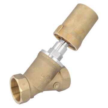 Pressure actuated valve, G21 / 2 ", SK80-brass, brass / PTFE NBR, Normally open against Medium