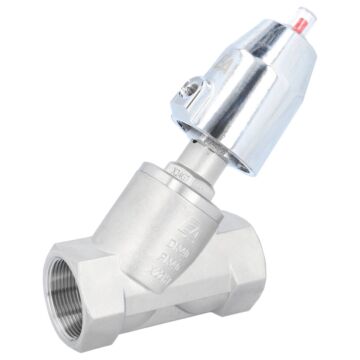 Druckgesteuertes Ventil, 11/2"-NPT, SK50-Ms., OS Edelstahl/PTFE, Ruhe zu, mit Medium