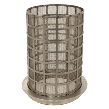 Sieve-EA, 21/2", mesh.= 0.25mm, stainl.st., Ø59x98mm, wire strength= 0.16mm