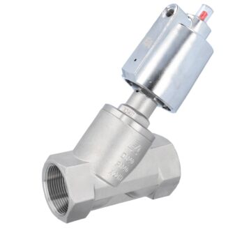 Pressure actuated valve, G11 / 2 ", SK50-brass, OS, Stainless steel / PTFE Normally open against mediu