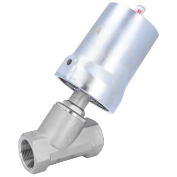 Pressure actuated valve, G11 / 4 ", SK80-brass, OS Stainless steel / PTFE, acting against medium