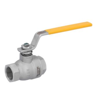 Ball Valve DIN-DVGW 3/4 "stainless steel/PTFE-FKM,, for gases according to DVGW work PN1-5