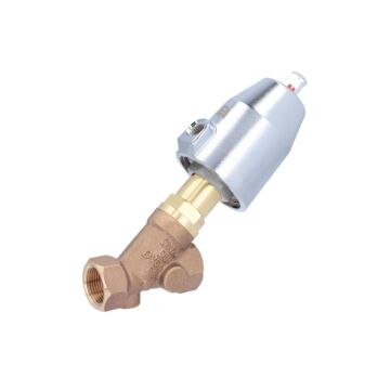 Druckgesteuertes Ventil, G3/4", SK50-Ms., OS Rotguß/PTFE, Ruhe zu, mit Medium