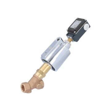 Pressure actuated valve, G1 / 2 ", SK50-brass, ES, Rotguß / PTFE, to rest against Medium