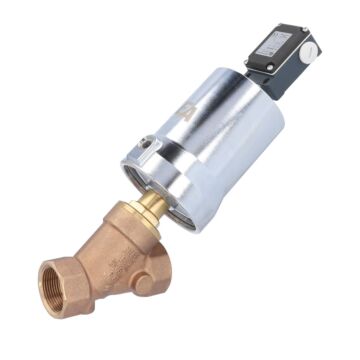 Pressure actuated valve, G11 / 4 ", SK80-brass, ES, Rotguß / PTFE, to rest with medium