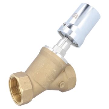 Pressure actuated valve, G3 ", SK80-brass, brass / PTFE, to rest with medium