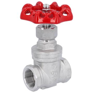 Absperrschieber 3/4", PN16 Edelstahl 1.4408