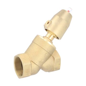 Pressure actuated valve, G2 ", SK50-brass, OS, brass / PTFE NBR, acting against medium