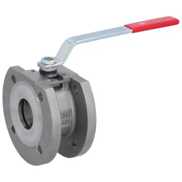 Kompakt-Kugelhahn DN32, PN16, DAB Edelstahl 1.4408-01/PTFE-Carbongraphit