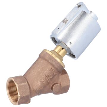 Pressure actuated valve, G11 / 2 ", SK63-brass, Rotguß / PTFE, to rest against Medium