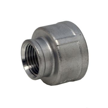 Socket (reduced) 1/4" - 1/8" (DIN2999), stainless steel-cast 1.4408