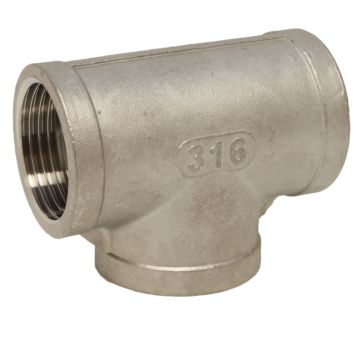 Tee 1/8" (DIN2999), stainless steel 1.4408