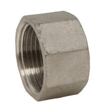 Hexagon cap 3/8" (DIN2999), stainless steel 1.4408