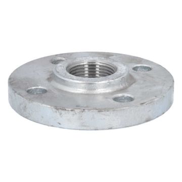 Threaded flange DN25-G1", PN16, DIN2566, galvanised steel