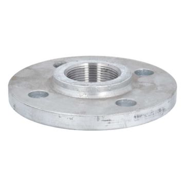 Threaded flange DN40-G11/2", PN16, DIN2566, galvanised steel