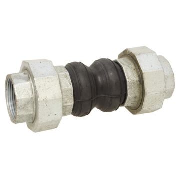 Kompensator 1/2" Innengewinde, PN16, EPDM Stahl verzinkt, Temperatur: -10°C bis +100°C