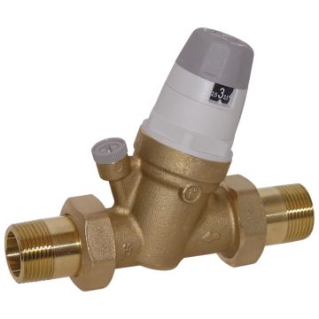 Pressure reducer 1/2 ", PN25, brass / NBR, DVGW Construction tested for water