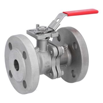 Ball valve DN20, PN40, length EN558-27, Stainless steel 1.4408, PTFE FKM, ISO5211