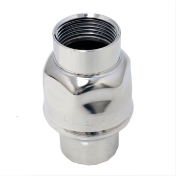 Universal Check Valve 3/8 ", PN16, Stainless steel AISI316 / PTFE