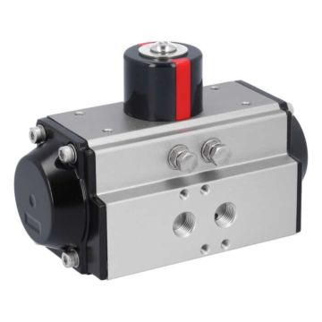 Actuator-EW50, DIN, F03/05, octagon 11, pneumatic, spring-return, SIL3,ATEX,right rotating