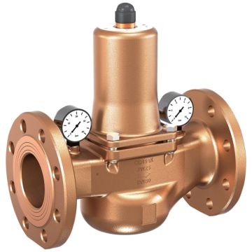 Pressure reducer DN65 flange, red brass / EPDM, Inlet pressure: max. 16bar, outlet pressure: 1-8ba