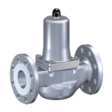 Druckminderer DN65-Flansch, Edelstahl/FKM Eingangsdruck: max. 40bar, Ausgangsdruck: 1-8bar