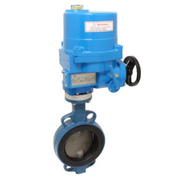 Butterfly valve-TA, DN65, with drive NE05, Cast ironG / steel / NBR, 230V 50Hz, term 14sek.