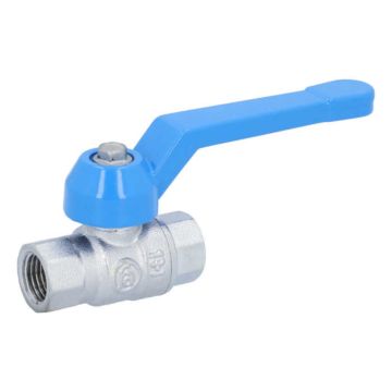 Ball valve 1/4 ", PN40, brass / PTFE FKM, Female, full bore