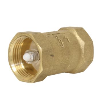 Universal check valve, 1/2 ", PN12, Brass / NBR POM