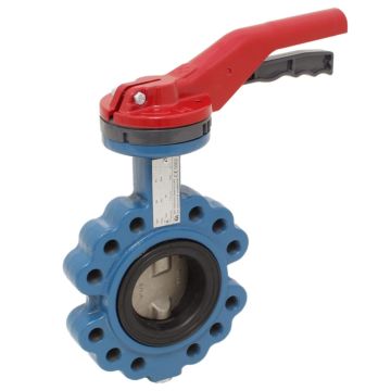 Butterfly valve LUG DN50, PN16, length EN558-20, Cast ironG / PTFE / Stainless Steel