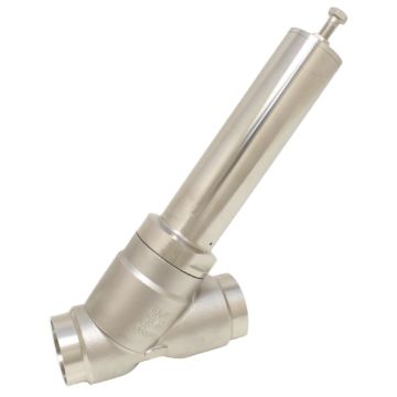 Spill valve, DN65, medium pressure: 0.3-3.5bar, AF, stainless steel / PTFE Kalrez, acting to spring to