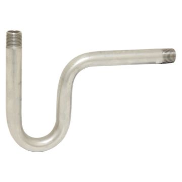 Siphon, U-shaped, 1/4 ", stainless steel 1.4571, PN25, on both sides outside thread