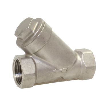 Check valve 1/4 ", PN40, Stainless steel 1.4408 / PTFE