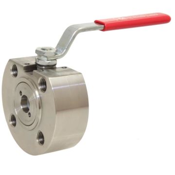 Compact ball valve DN15, ANSI 150lbs, Stainless 1.4408-01 / PTFE FKM