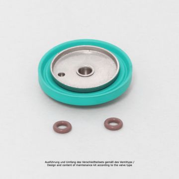 Spare-Parts-Kit, NBR, 1/4"-1/2",for solenoid valve, MEMx2S32xx43008/C + 015/C, servo-assisted