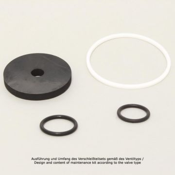 Verschleißteilset, Überströmventil, G2"-DN50 EPDM/PTFE, für Druckstufe 3