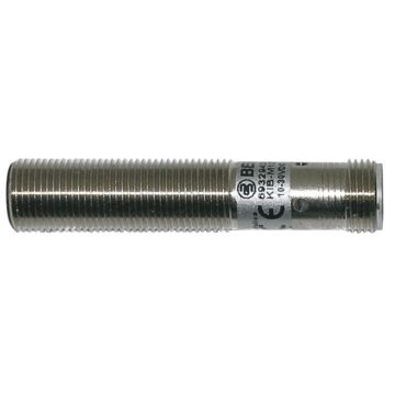 Näherungsschalter (induktiv), 10-36VDC, M12x1, Schließer m.LED, Typ KIN-M12PS/004-KLS12, 1Taster
