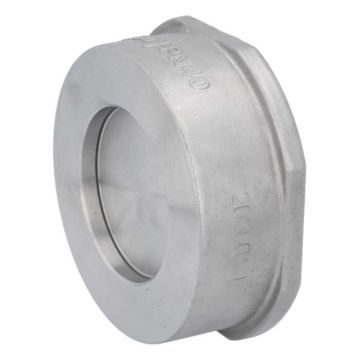 Disc check valve DN80, PN6-40, Stainless steel 1.4408, max. 40bar