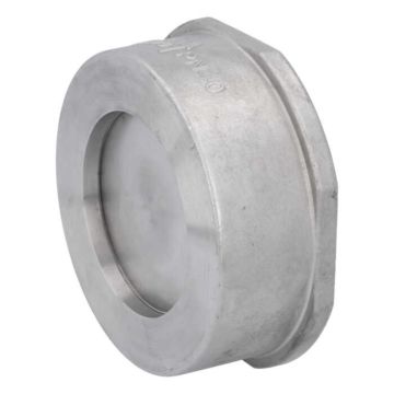 Disc check valve DN100, PN6-40, Stainless steel 1.4408, max. 40bar