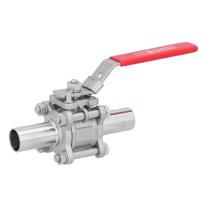Ball valve-HO DN20, PN63, 1.4408 / PTFE PTFE, full bore, of voids, ISO5211