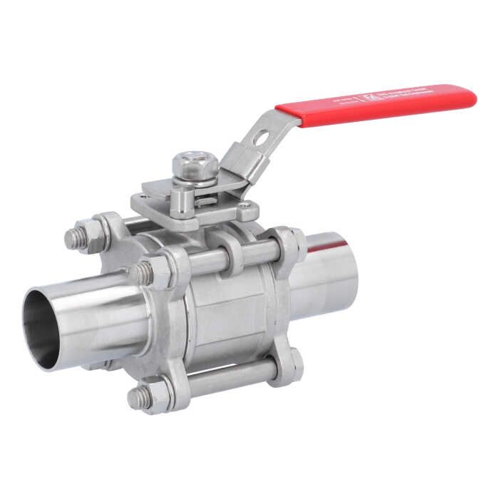 Ball valve-HO DN32, PN63, 1.4408 / PTFE PTFE, full bore, of voids, ISO5211