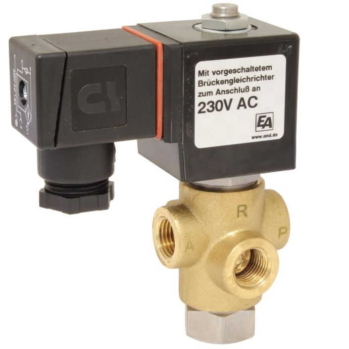 3/2-solenoid valve, G1 / 4 